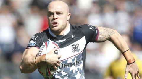 Adam Swift in action for Hull FC