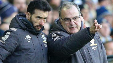 Carlos Corberan and Marcelo Bielsa