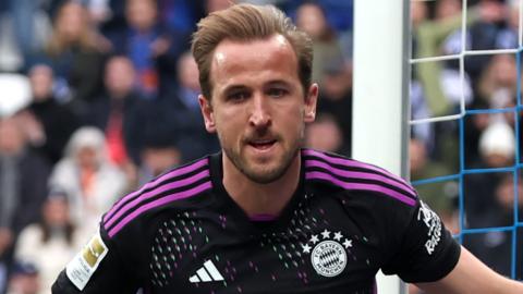 Bayern Munich striker Harry Kane