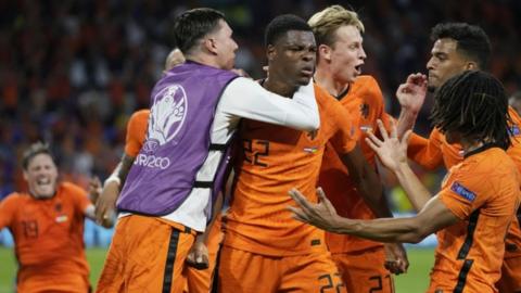 Netherlands celebrate