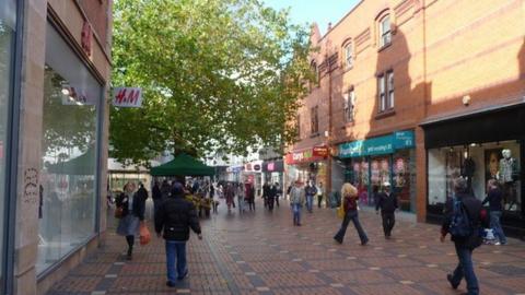 Regent Street in Swindon