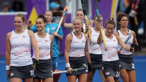 England women celebrate