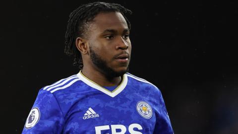 Ademola Lookman in action for Leicester City