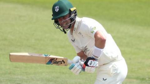 Jake Libby passed 50 for the 20th time in 40 first-class matches for Worcestershire