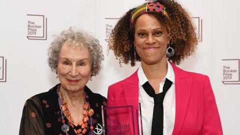 Margaret Atwood and Bernardine Evaristo