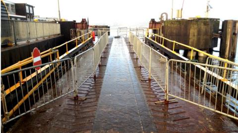 Gourock linkspan