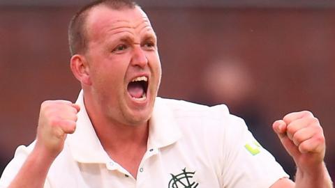 Luke Fletcher took his tally of wickets for Nottinghamshire to 435