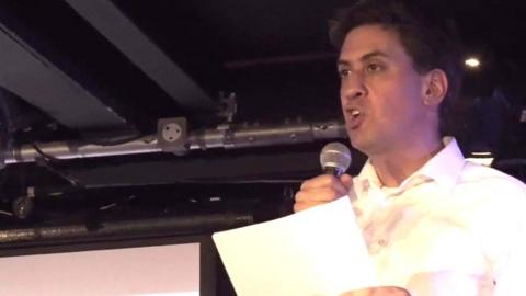 Ed Miliband as quiz host