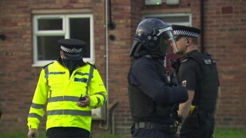 Police in drugs raid operation