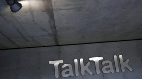 TalkTalk sign