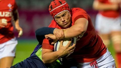 Carys Phillips made her Wales debut in the 2013 Six Nations