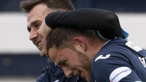 Raith Rovers celebrate