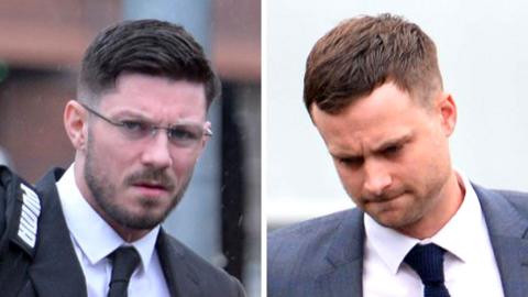 Grant Broadfoot and Stuart Bryant admitted being involved in a £300,000 drugs operation