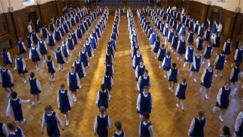 Royal Masonic School for Girls' Drill dance