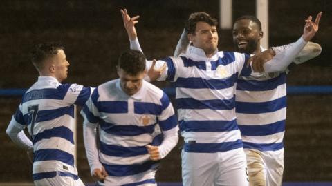 Greenock Morton celebrate