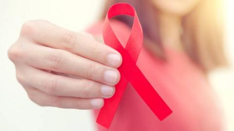 Aids ribbon