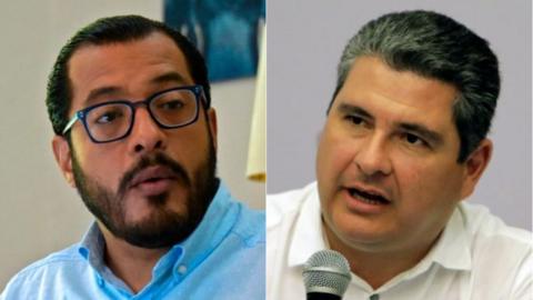 Felix Maradiaga and Juan Sebastián Chamorro