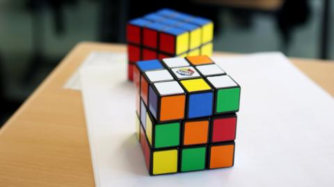 Two Rubik's Cubes