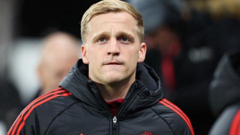 Manchester United midfielder Donny van de Beek