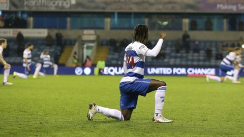 QPR take the knee