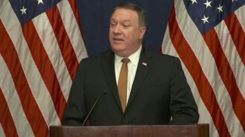 US Secretary of State Mike Pompeo.