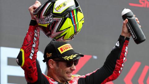 Alvaro Bautista continued his complete domination of this year's World Superbike Championship by winning race one in Missano