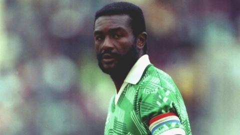 Former Cameroon captain Stephen Tataw