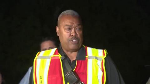 San Antonio Fire Chief Charles Hood at a press conference