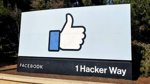 Facebook sign in Menlo Park of California, United States on 4 October 2021