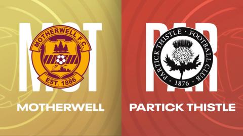 Motherwell and Partick Thistle badges