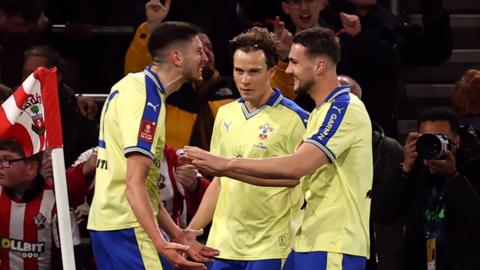 Southampton celebrate