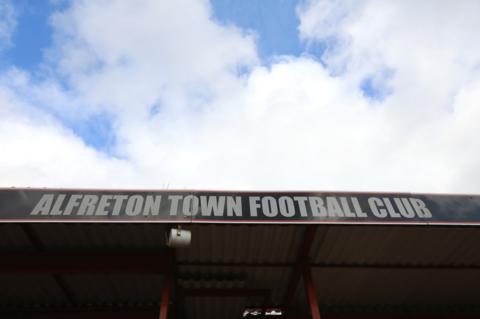 The North Street stadium of National League North football club Alfreton Town