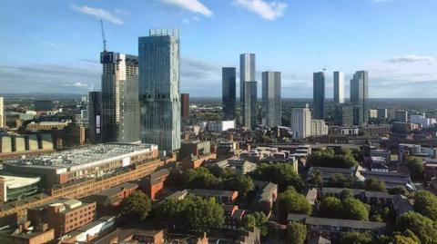 Manchester skyline