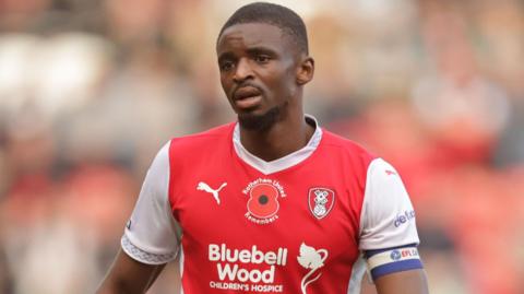 Hakeem Odoffin in action for Rotherham