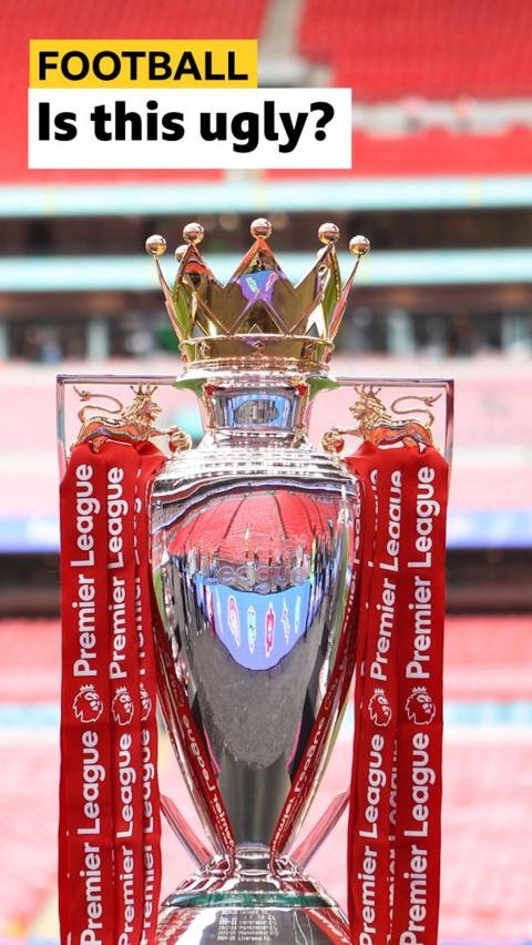 Premier League trophy