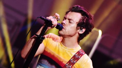 Harry Styles in Radio 1's Live Lounge