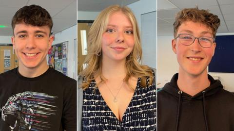 Disgyblion Dinas Brân