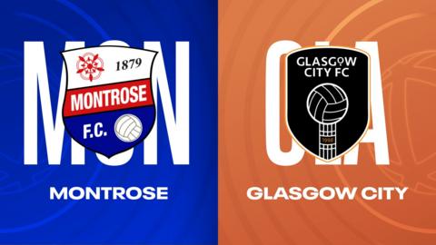 Montrose and Glasgow City badges