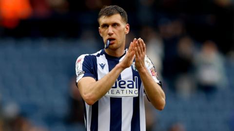 Krystian Bielik during West Brom's game against Coventry City last season.