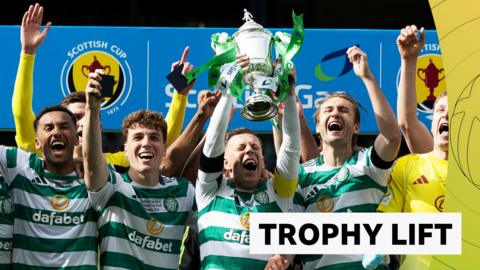 Celtic lift trophy