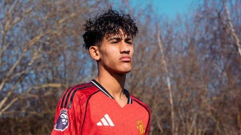 Manchester United forward JJ Gabriel