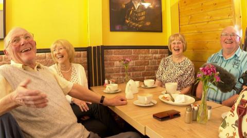 David, Shirley, Jennifer and Graham