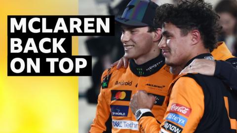 Lando Norris and Oscar Piastri