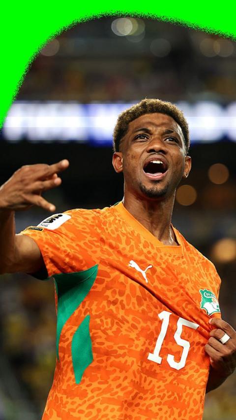 Amad Diallo celebrates scoring winning goal