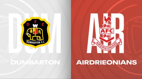 Dumbarton and Airdrieonians badges