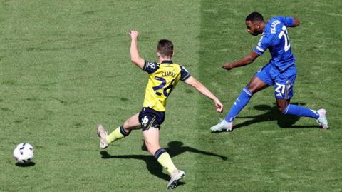 Ricardo Pereira scored Leicester's equaliser at Oxford