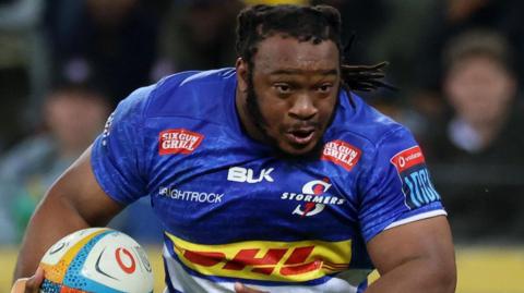 Joseph Dweba in action for Stormers