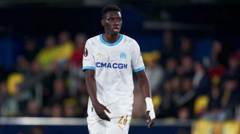 Ismaila Sarr in Marseille kit