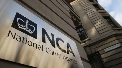  General view of The National Crime Agency building in Westminster