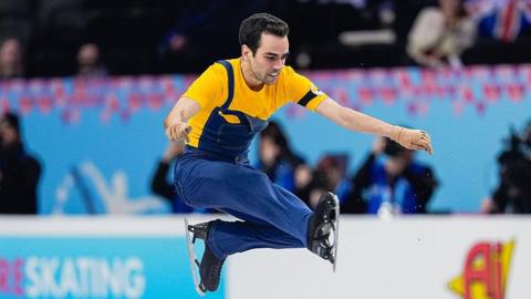 Spanish figure skater Tomas-Llorenc Guarino Sabate